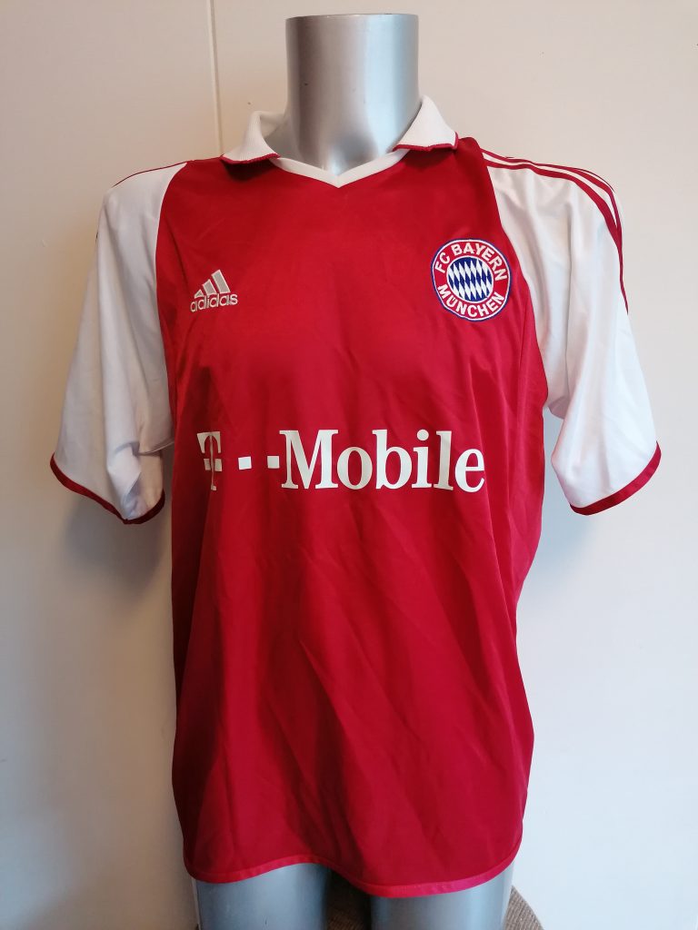 Vintage Bayern Munchen 2003 2004 home shirt adidas top size M (1)