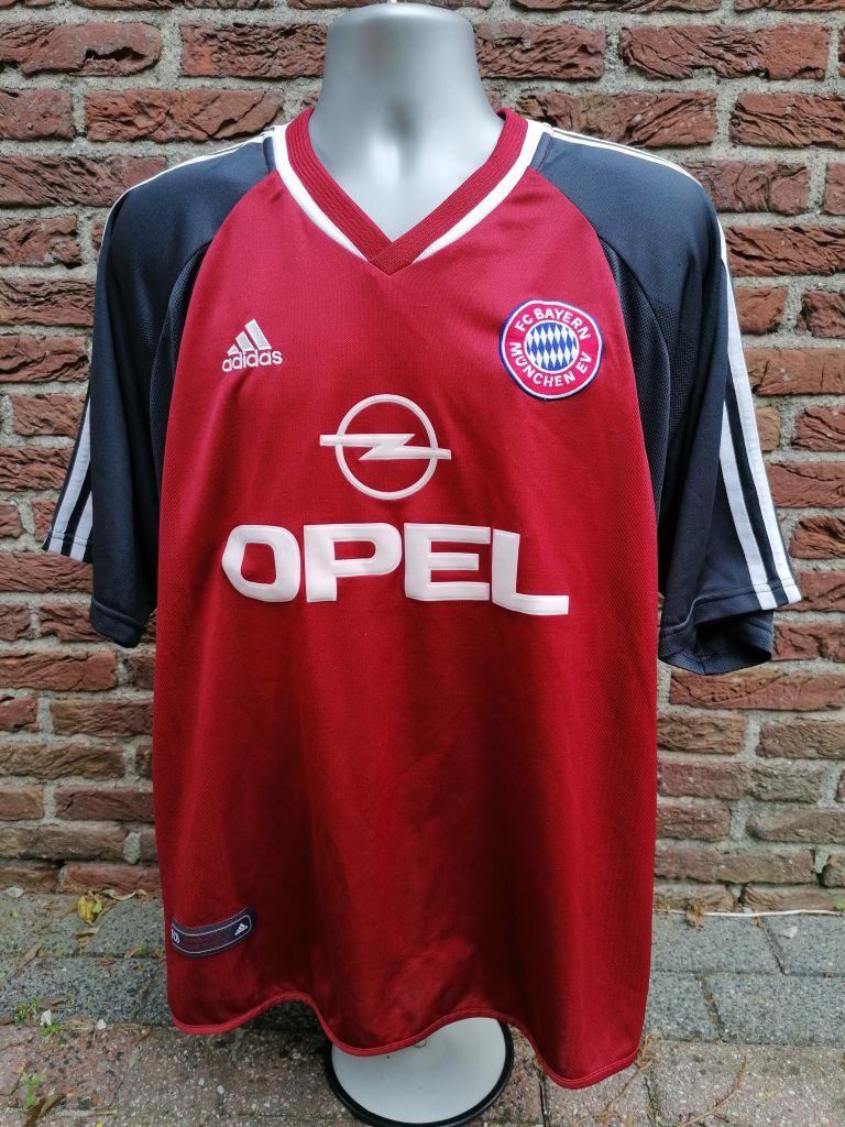 Bayern Munchen 2001 2002 home shirt adidas munich jersey size XL (1)