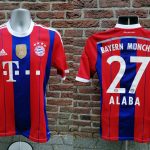 Bayern Munchen 2014 2015 home shirt adidas Alaba 27 size S (1)