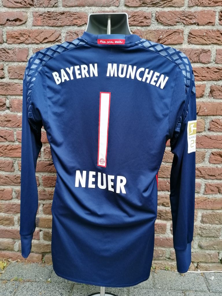 Bayern Munchen 2016 2017 Goal Keeper shirt adidas Bundesliga Neuer 1 size S (3)