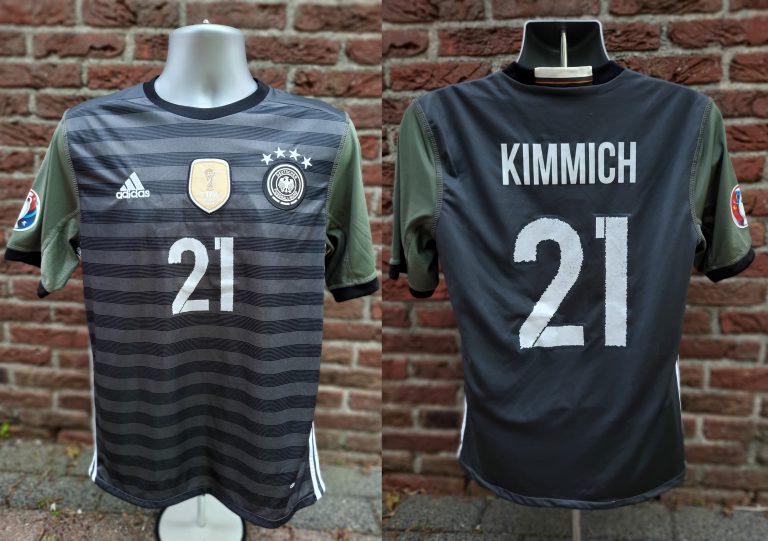 Germany EURO 2016 reversible away shirt Kimmich 21 size S adidas