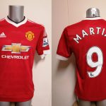 Match issue Manchester United 201516 HOME shirt Martial 9 EPL (1)