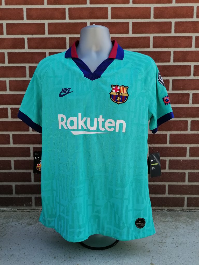 Barcelona 201920 3rd Champions League shirt Nike Messi 10 size L BNWT PLAYER ISSUE AUTHENTIC (2)