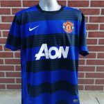 Manchester United 2012 2013 away football shirt Nike size XL (1)