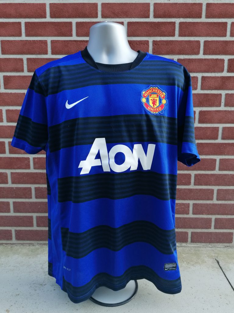 Manchester United 2012 2013 away football shirt Nike size XL (1)
