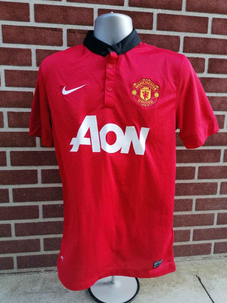 Manchester United 2013 2014 home football shirt Nike size M (1)