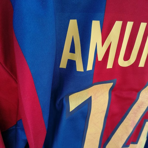 Match issue Barcelona 1998 home shirt Amunike 14 Nike LFP size XL (7)