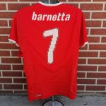 Match worn issue Switzerland 2008-10 WC2010 qualifiers home shirt Barnetta 7 size XL (3)