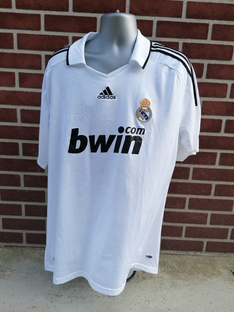 Real Madrid 2008 2009 LFP home football shirt adidas size XXL (5)