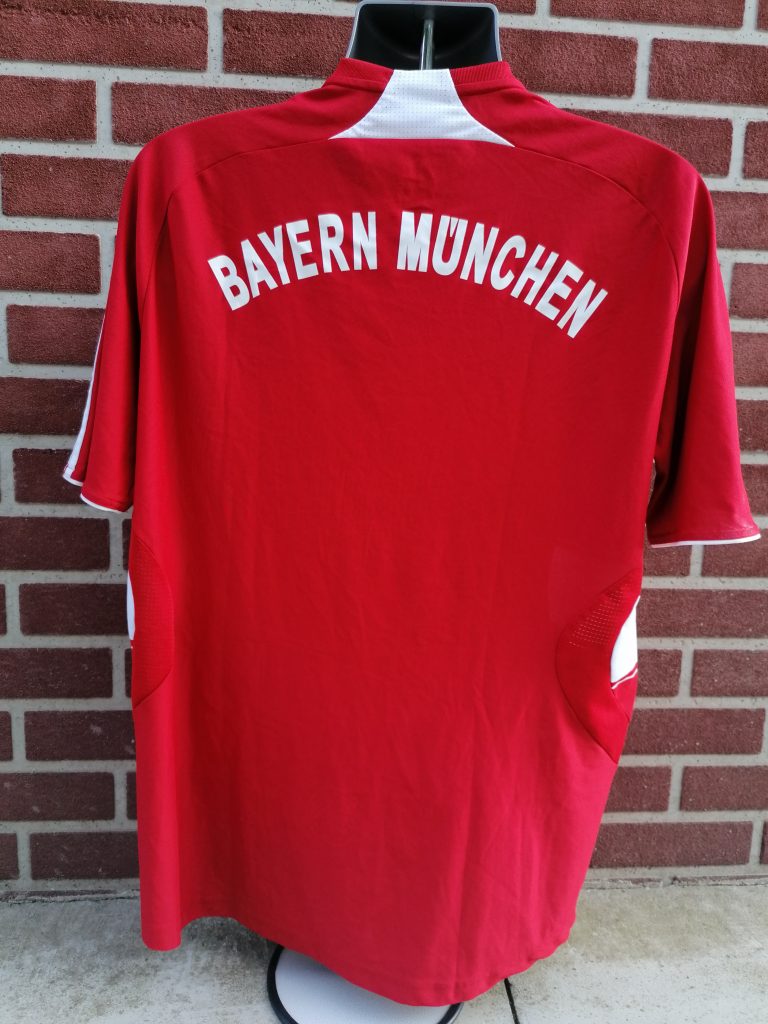 Vintage Bayern Munchen 2007 2008 2009 home shirt adidas size L (2)