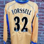 Match issue Chelsea 2001 2002 ls third shirt Umbro Premiership Forsell 32 size L (4)