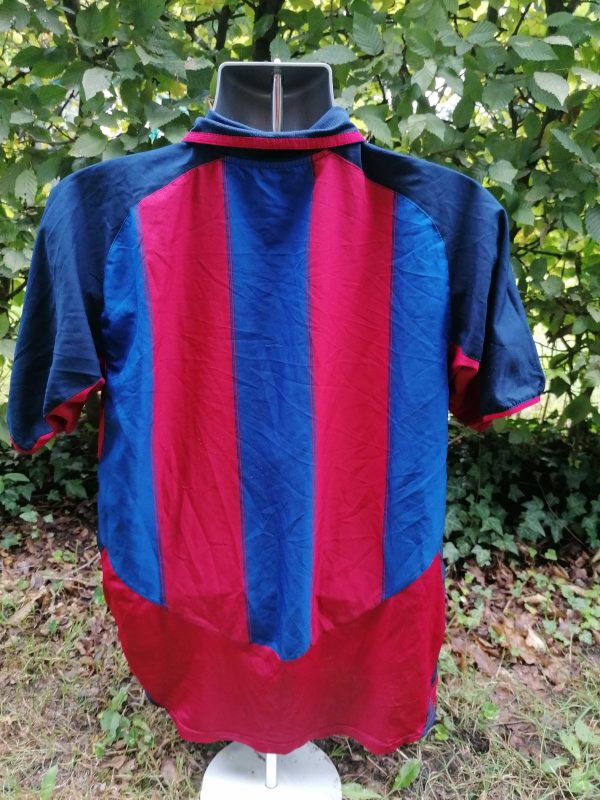 Vintage Barcelona 2003 2004 home shirt Nike football top size M (2)