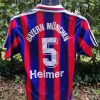 Vintage Bayern Munchen 1995 1996 1997 Home shirt adidas Helmer 5 size S (2)