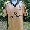 Vintage Manchester United 2001 2002 reversible away centenary ls shirt size XL (3)