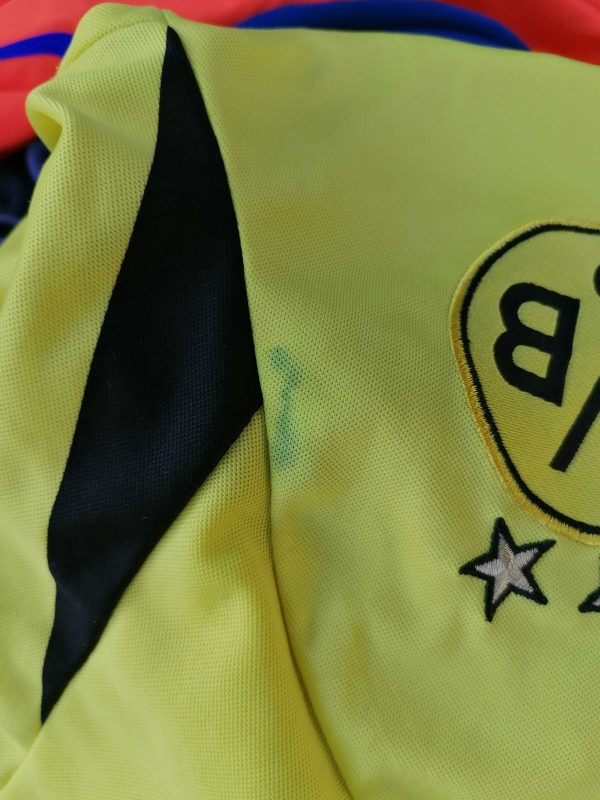 Borussia Dortmund 2014-15 ls home shirt Puma Aubameyang 17 size S (3)
