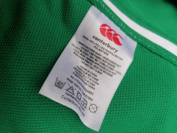 Ireland Rugby World Cup 2019 home Shirt Mens Rugby Union jersey size S (4)