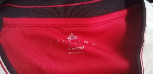 Manchester United 2015 2016 home football shirt adidas top size L (2)