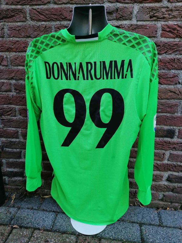 Match issue AC Milan 2015-16 GK shirt Formotion Donnarumma 99 Serie A (5)