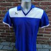Vintage Puma 1980ies blue shirt football top size M west Germany (1)