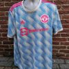 Manchester United 2021 2022 away shirt adidas football top size XXL (1)