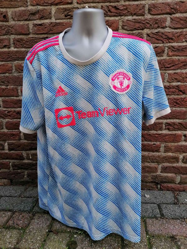 Manchester United 2021 2022 away shirt adidas football top size XXL (1)