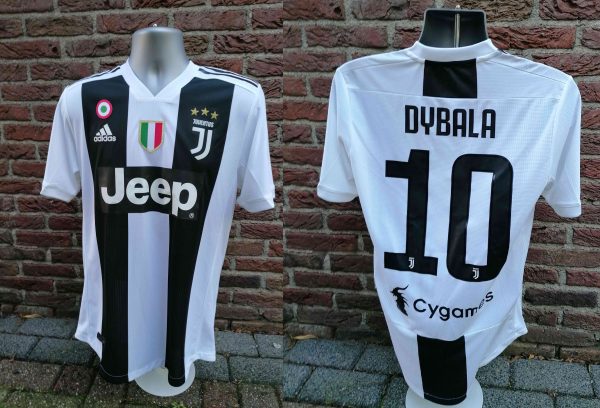 Match issue Juventus 2019 Supercoppa Jeddah home shirt Dybala 10 (7)
