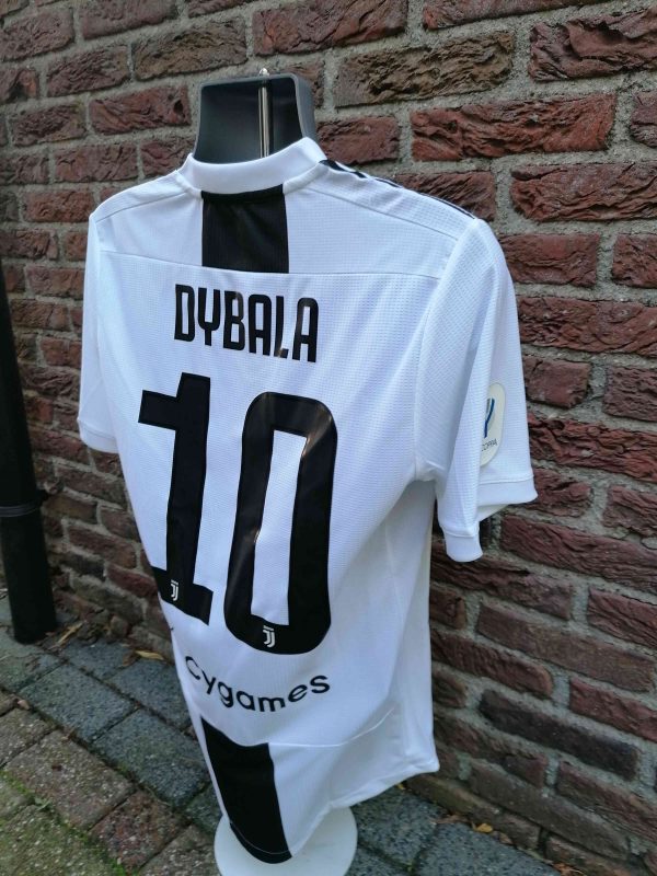 Match issue Juventus 2019 Supercoppa Jeddah home shirt Dybala 10 (9)