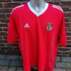 Vintage Benfica 2002 2003 sponsorless home shirt adidas football top size XL (1)