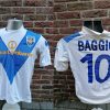 Vintage Brescia 2003-04 away shirt Kappa Baggio 10 maglia jersey size M (tight fit)