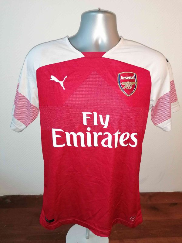 Arsenal 2018 2019 home shirt Puma football top size M (1)