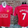Manchester United 2007-09 home football shirt Nike Ronaldo 7 size M (1)
