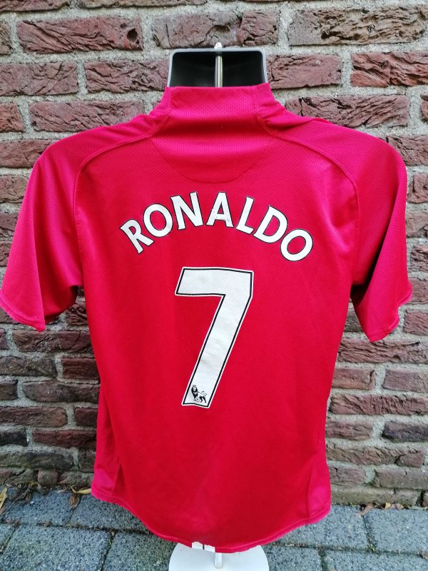 Manchester United 2007-09 home football shirt Nike Ronaldo 7 size M (4)