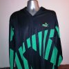 Vintage Puma 1980ies ls black green shirt size XL retro (1)