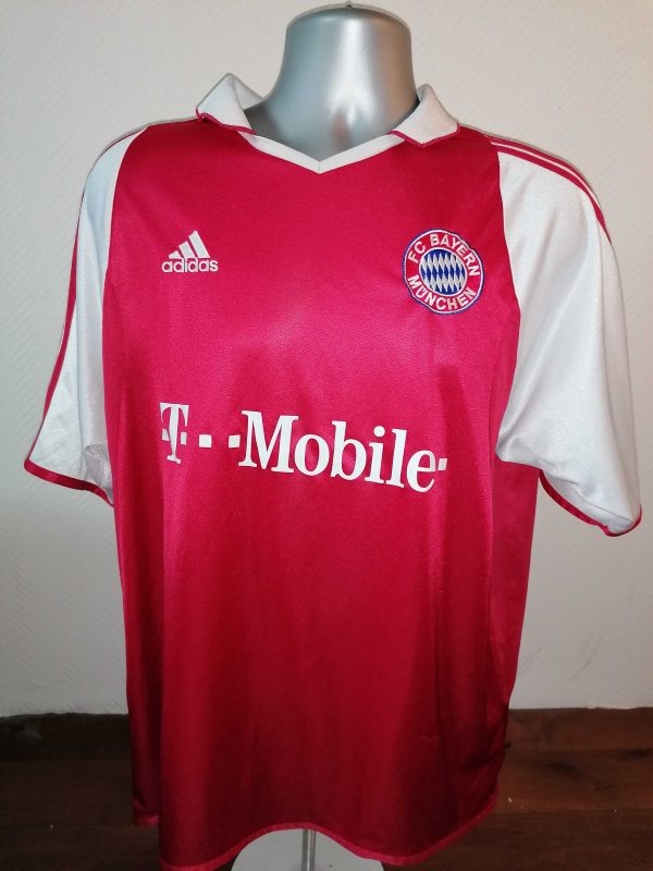 Bayern Munchen 2003-04 home shirt adidas top Makaay 10 size L (3)