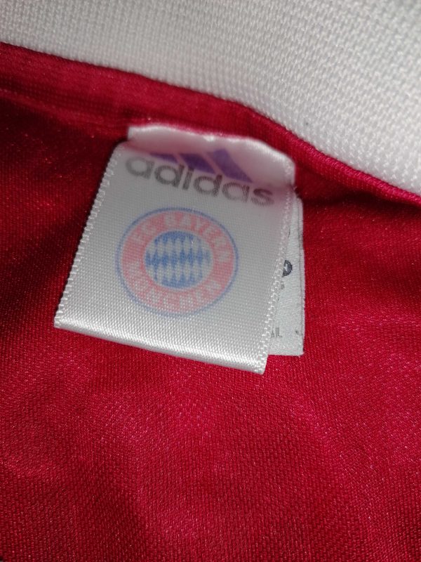 Bayern Munchen 2003-04 home shirt adidas top Makaay 10 size L (4)