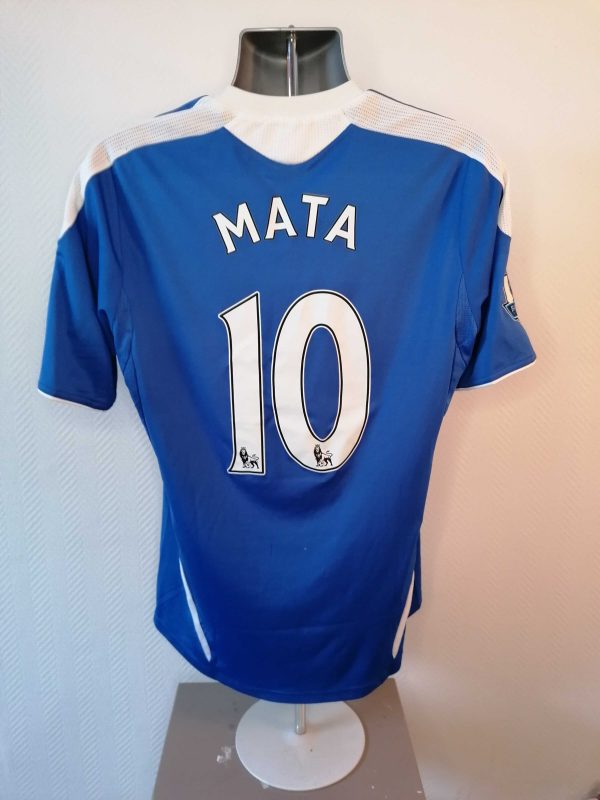 Chelsea 2011-12 EPL home shirt adidas football top Mata 10 size M (5)