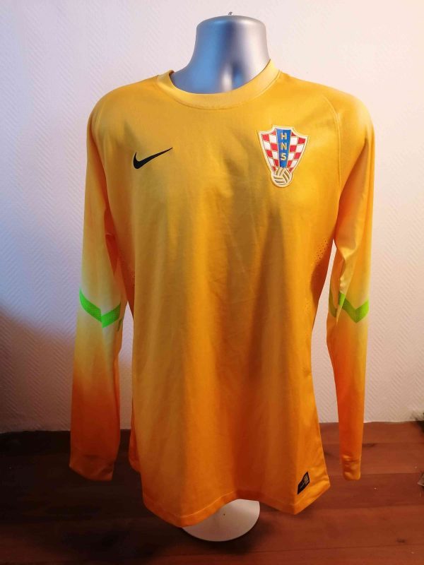 Player issue Croatia 2014-15 ls goal keeper shirt Nike size L (1)