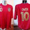 England World Cup 2006-08 away shirt Umbro 10 Owen size XL (1)