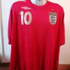 England World Cup 2006-08 away shirt Umbro 10 Owen size XL (2)