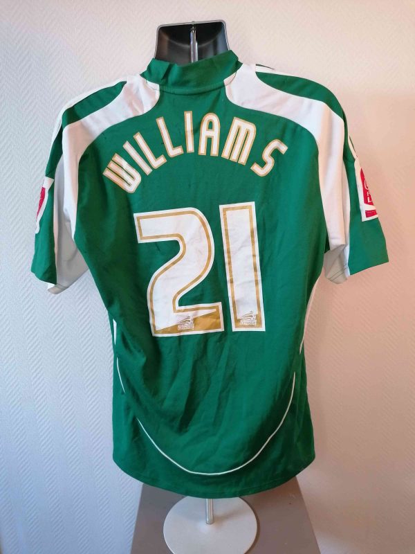 Match issue worn Peterborough United 2008-09 away shirt Williams #21 size L (3)