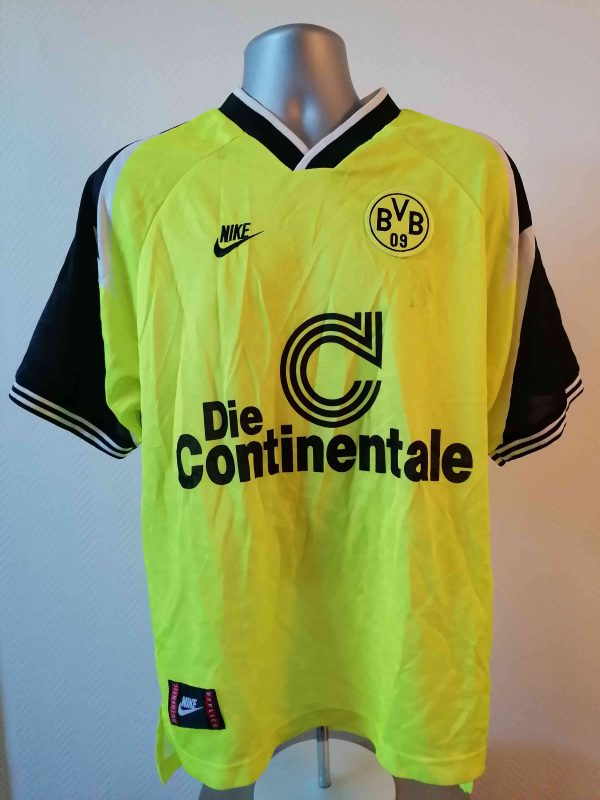 Vintage Borussia Dortmund 1995-96 home shirt #10 Nike trikot (2)