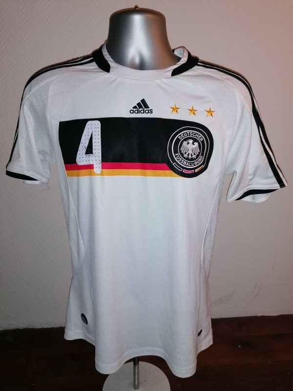 Germany 2008 2009 home Shirt Adidas Fritz 4 jersey size M EURO2008 (1)