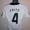 Germany 2008 2009 home Shirt Adidas Fritz 4 jersey size M EURO2008 (2)