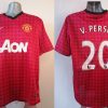 Manchester United 2012 2013 home football shirt Nike size XL v Persie 20 mint (1)