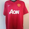 Manchester United 2012 2013 home football shirt Nike size XL v Persie 20 mint (2)