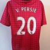 Manchester United 2012 2013 home football shirt Nike size XL v Persie 20 mint (3)