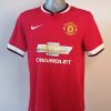 Manchester United 2014 2015 home football shirt Nike Di Maria 7 size S (2)