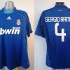 Real Madrid 2008 2009 LFP home football shirt Sergio Ramos 4 adidas size L (1)