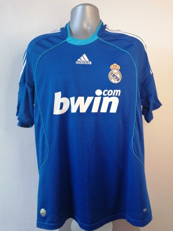 Real Madrid 2008 2009 LFP home football shirt Sergio Ramos 4 adidas size L (2)