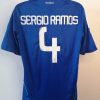 Real Madrid 2008 2009 LFP home football shirt Sergio Ramos 4 adidas size L (5)